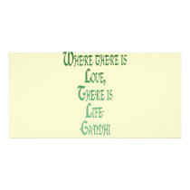 *Where There Is Love* Inspirational Gandhi Quote photo cards by MidnightDreamer *Where There Is Love* Inspirational Gandhi Quote photo cards