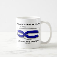 Where Would We Be In Life Without Life's End Caps? Classic White Coffee Mug