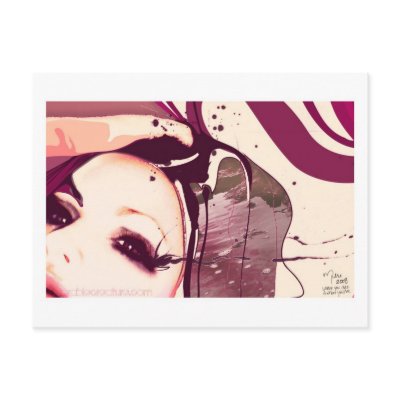 Where you are is where you'll be Postcard V3 by Mered1th