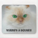 'WHERE'S A MOUSE' Mousepad
