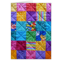 "Where's Kitty?" Patchwork Birthday Card