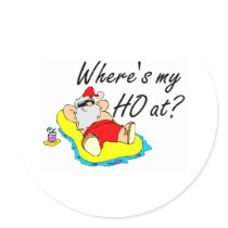 Where's My Ho At stickers