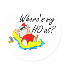 Where's My Ho At stickers