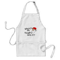Wheres My Naughty Girls At aprons