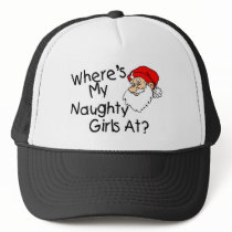 Wheres My Naughty Girls At hats by CelebrationZazzle Wheres My Naughty Girls At hats