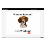 Where's Roscoe? 15" Laptop Decals