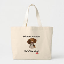 Where's Roscoe? Canvas Bags