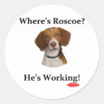 Where's Roscoe? Stickers