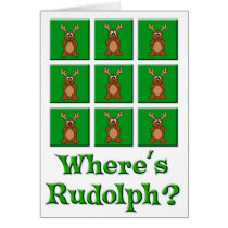 Where's Rudolph cards