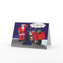 Where's Rudolph when you need him? Card