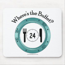 Where's the Buffet? Mousepad