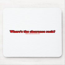 Wheres The Clearance Rack T Mouse Pad