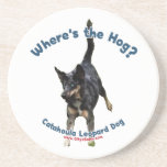 Where's the Hog Dog Drink Coaster
