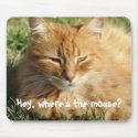 Where's the mouse?. - Mousepad by vanoppen Where's the mouse?. - Mousepad