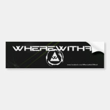 Wherewithal Sticker Bumper Stickers
