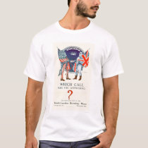 Which Call are You Answering? (US02110) t-shirts