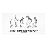 Which Hominoid Are You? (Hominid Skeletons) Customized Photo Card