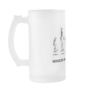 Which Hominoid Are You? (Homonoid Skeletons) mug