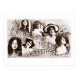 Which is the Prettiest Actress? Postcards