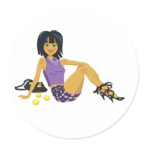 Which Lemon Gal Are You? stickers by lemonjuicy Which Lemon Gal Are You? stickers