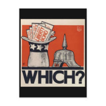 Which? Liberty Bond WW1 Postcard