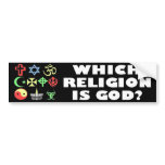 Which One? bumper stickers