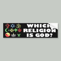 Which One? bumper stickers