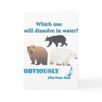 Which one will dissolve in water Polar Chemistry Cards