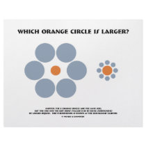 Which Orange Circle Is Larger? (Optical Illusion) letterhead by wordsunwords Which Orange Circle Is Larger? (Optical Illusion) letterhead