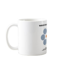 Which Orange Circle Is Larger? (Optical Illusion) mugs by wordsunwords Which Orange Circle Is Larger? (Optical Illusion) mugs