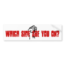 Which Side Are You On? bumper stickers by buffyporson Which Side Are You On? bumper stickers