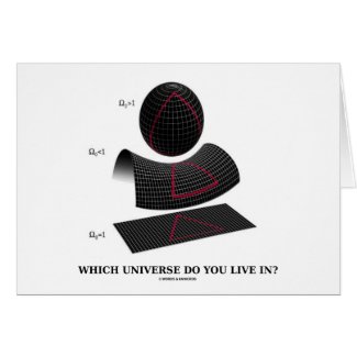 Which Universe Do You Live In? (Physics Humor) card
