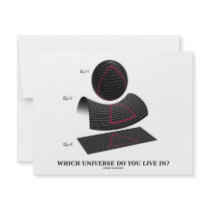 Which Universe Do You Live In? (Physics Humor) invitations