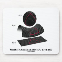 Which Universe Do You Live In? (Physics Humor) mousepads