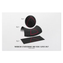 Which Universe Do You Live In? (Physics Humor) stationery