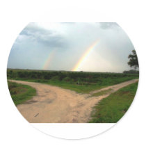Which way now round sticker