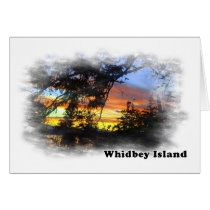 Whidbey Island scenery cards by Blacknight Whidbey Island scenery cards