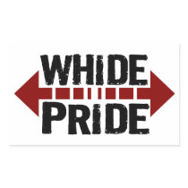 Whide Pride - For Big Boys n' Girls Stickers