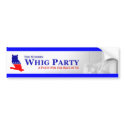 Whig bumper sticker bumper stickers