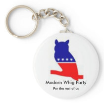 Whig Party keychain keychains