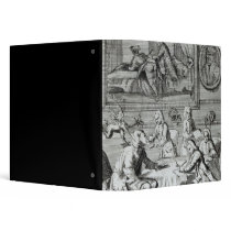 Whig Satire on Negotiations Vinyl Binder
