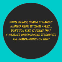 While Barack Obama distances himself from Willi... stickers by jenniekurono While Barack Obama distances himself from Willi... stickers