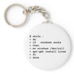 while : do key chain