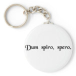 While I breathe, I hope. Key Chains