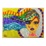 Whimsey Hair  Gal postcards