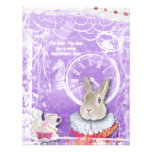 Whimsical Alice in Wonderland Collage Baby Shower Personalized Invitations