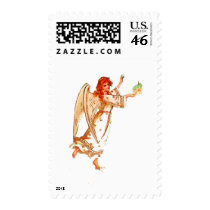 Whimsical Angel postage by deleas Whimsical Angel postage