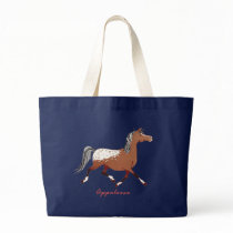 Whimsical Appaloosa Horse Tote Bag