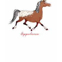 Whimsical Appaloosa Horse t-shirts by PaintingPony Whimsical Appaloosa Horse t-shirts