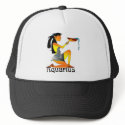 Whimsical Aquarius Caps hats by Azodnem Whimsical Aquarius Caps hats